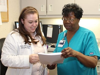 Staff at the Internal Medicine Center