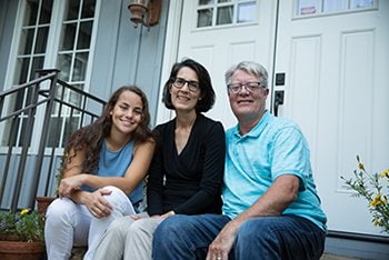 Joyce Markwell and family