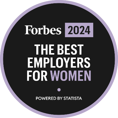 Forbes Best Employers for Women logo