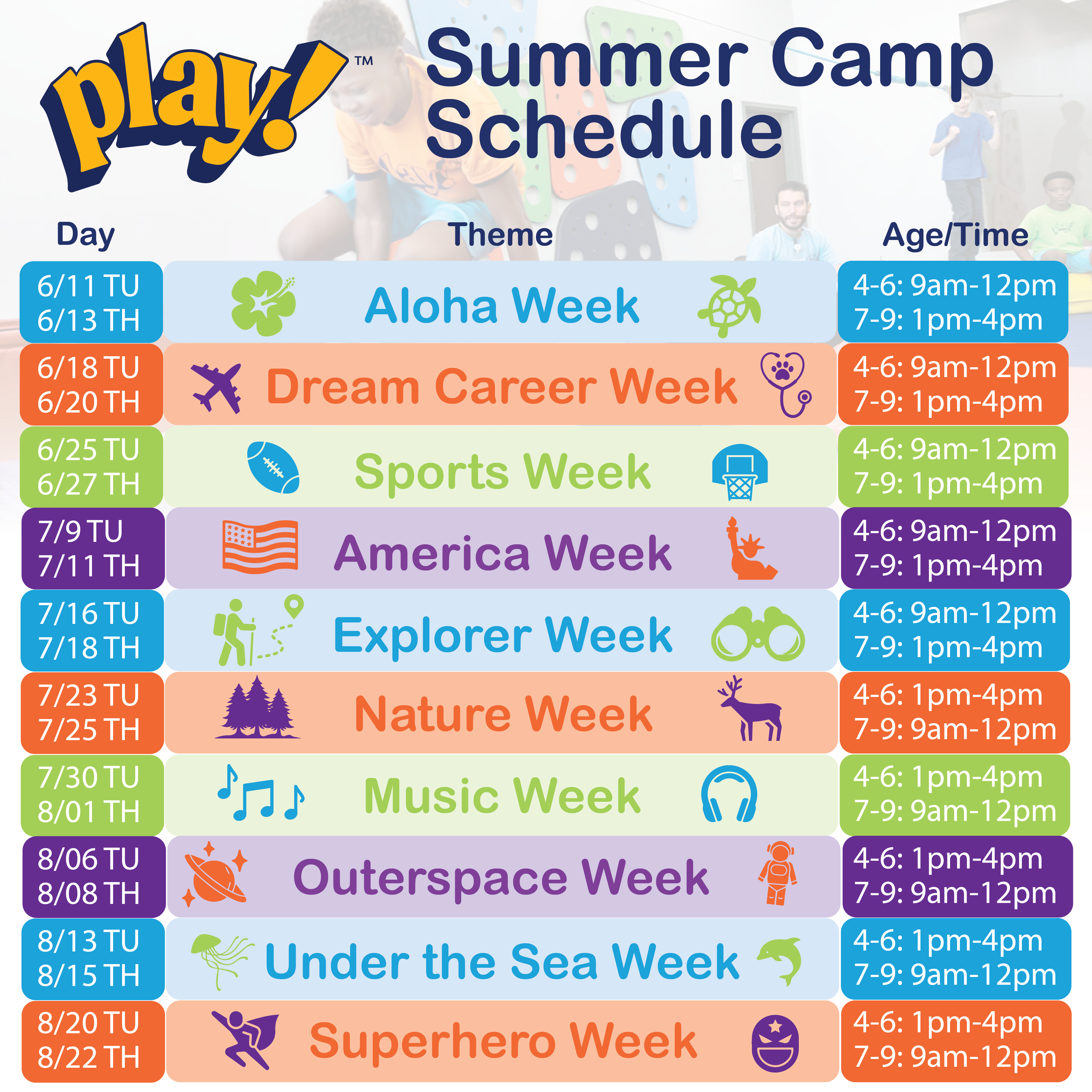 play camps